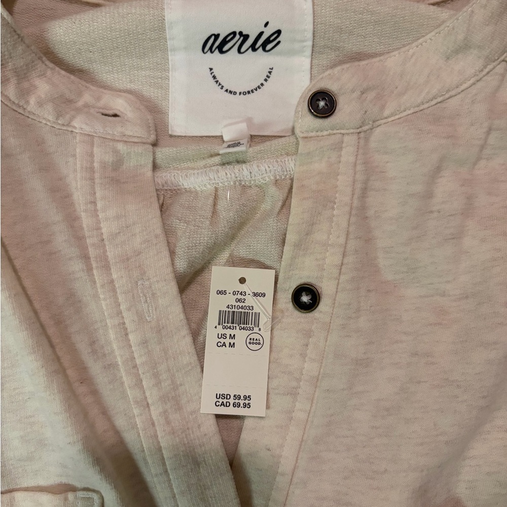 NWT aerie roll with it button up shirt - Picture 3 of 4